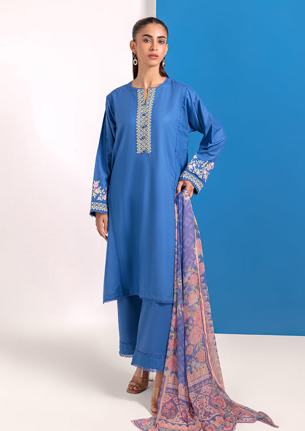 Blue-Cambric-3 Piece (WPS25DE3047)B-140