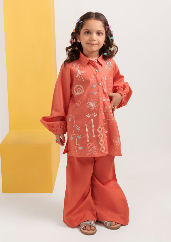 Peach-Cambric-2 Piece (GPS25DE2046)B-48