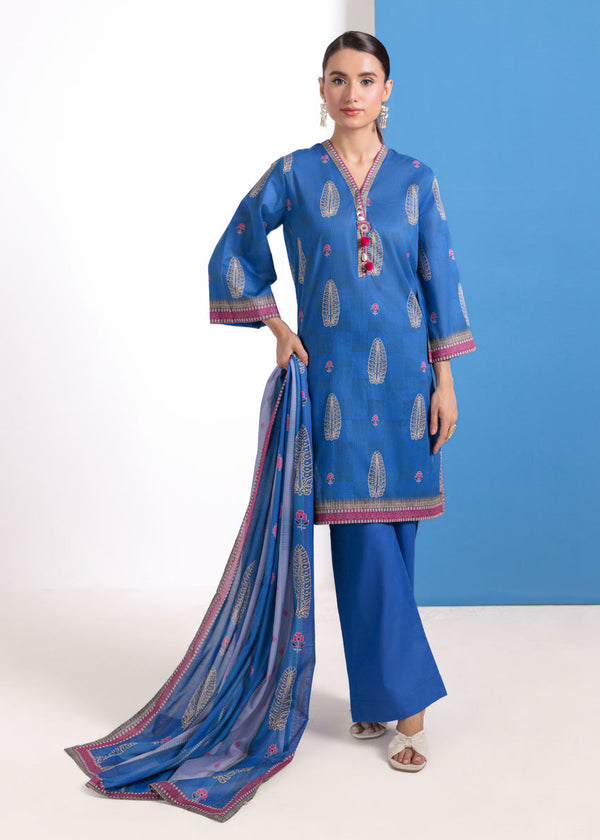 Blue-Lawn-3 Piece (WPS25P3099) B-198