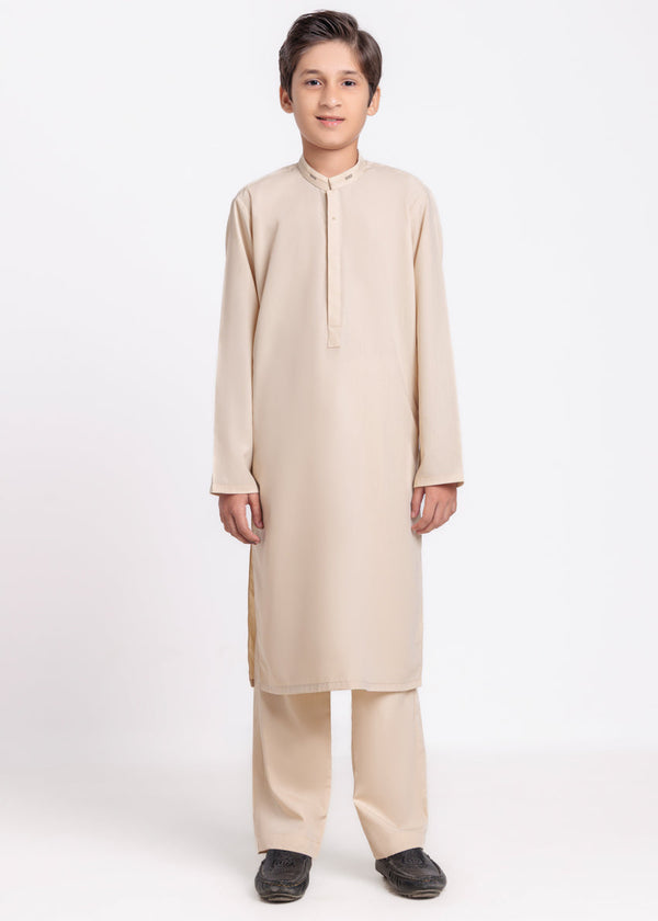 Beige-Blended-Kurta Trouser - (BPS25KP2092) B-218