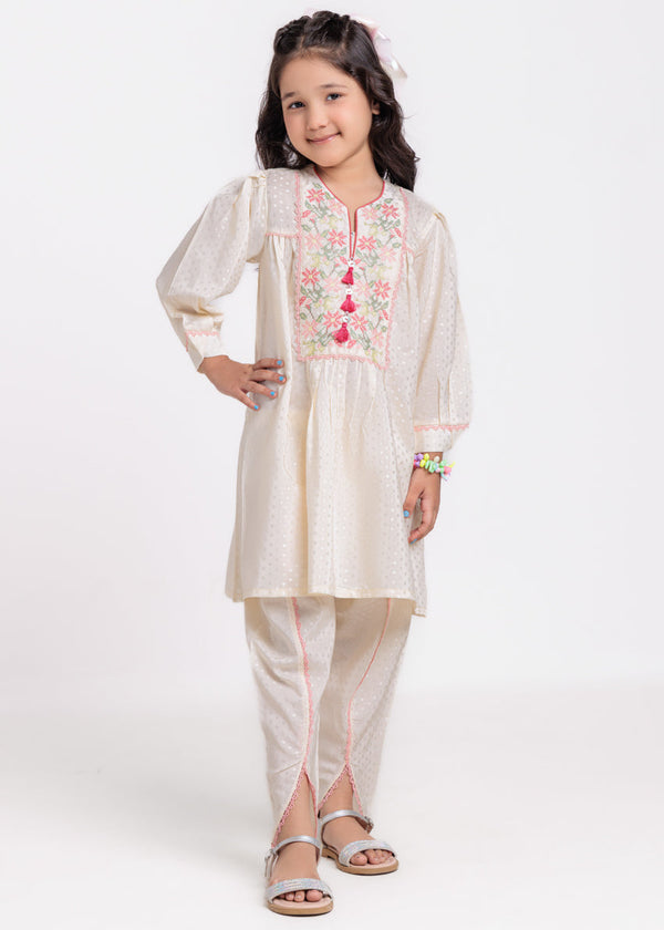 Cream-Viscose-2 Piece (GPS25DE2012)B-151