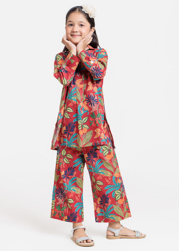 Red-Slub-2 Piece (GPSTPBW25BG9O3)B-166