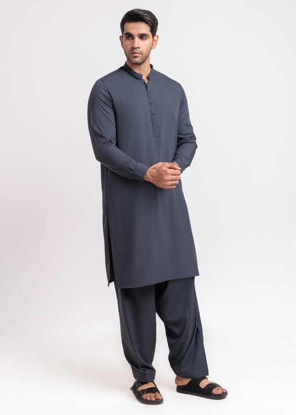 Grey-Blended-Shalwar Suit - (MPS25SSE2070) B-17