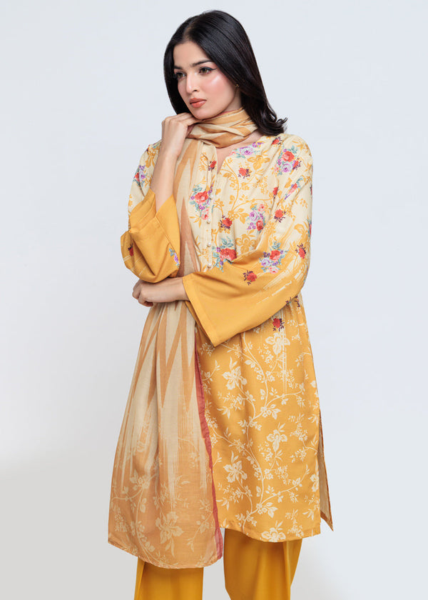 Mustard-Poly Lawn-3 Piece (WU3PPBS25SO6J29P)B-202