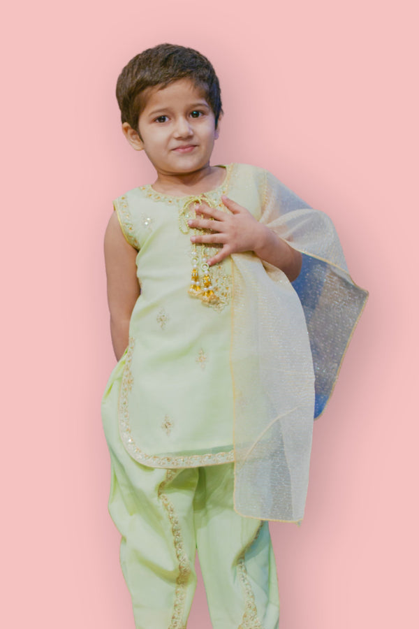 Girls Stitched Festive 3 Piece 718