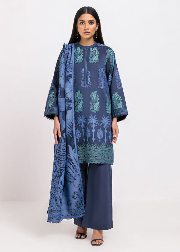 Ox-Blue-Jacquard-3 Piece (WPS25JD3062) B-87