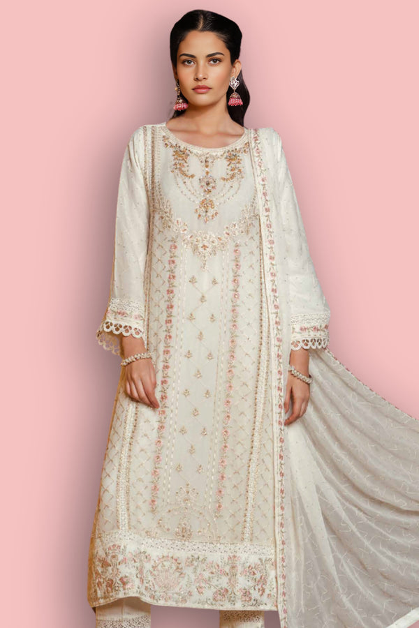White-Chiffon-3Piece-SH05 (B-86)