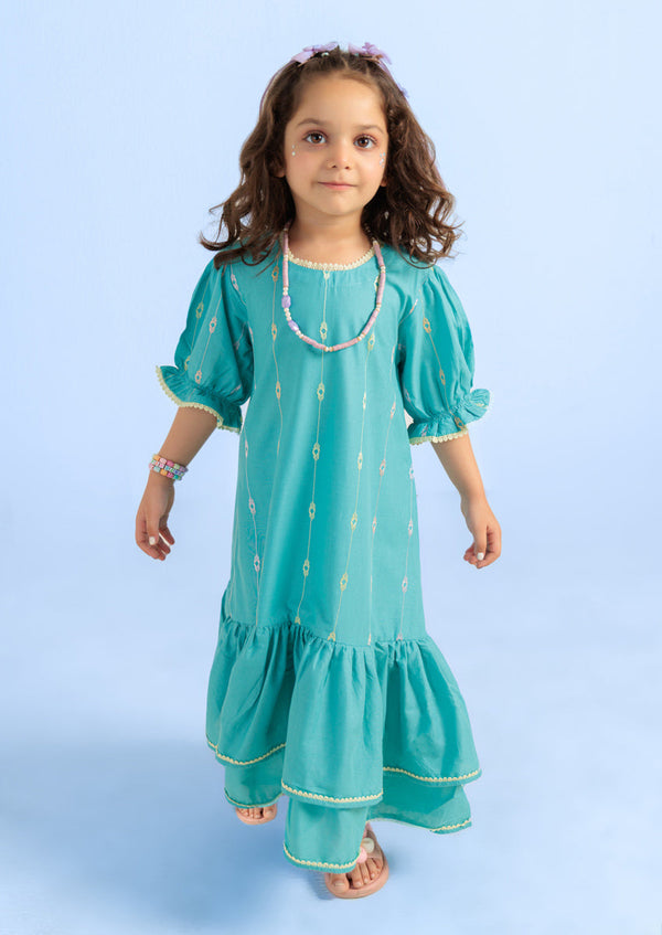 Sky-Blue-Cambric-2 Piece (GPS25DE2049) B-150