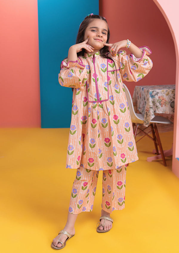 Peach-Cambric-2 Piece (GPS25P2009) BIN 140