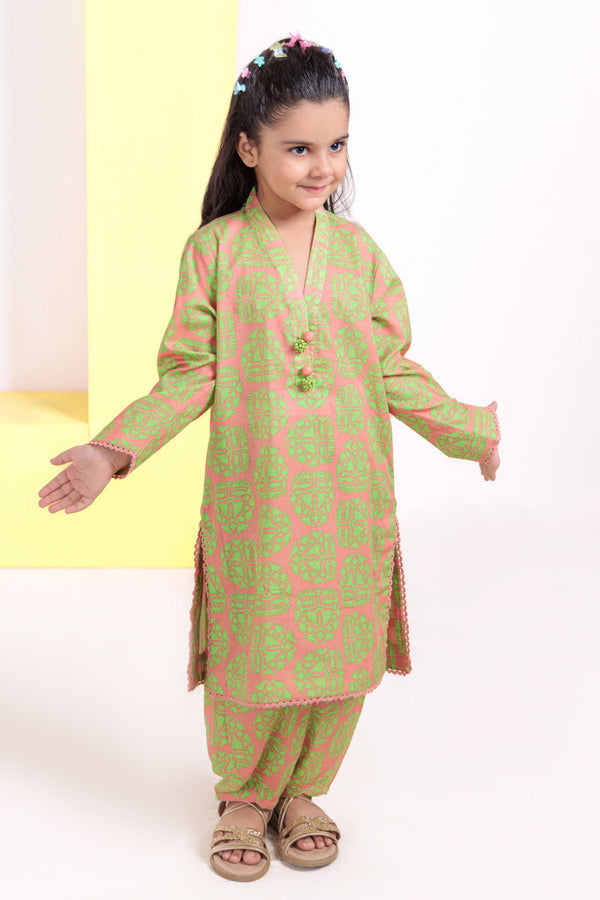 P-Pink-Cambric-2 Piece (GPS25P2042)B-61