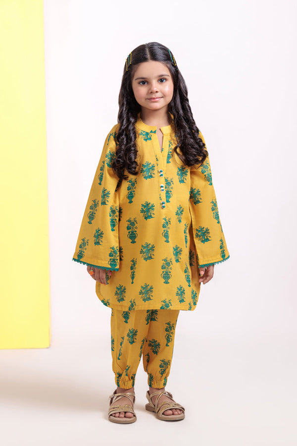 Yellow-Cambric-2 Piece (GPS25P2045)B-71