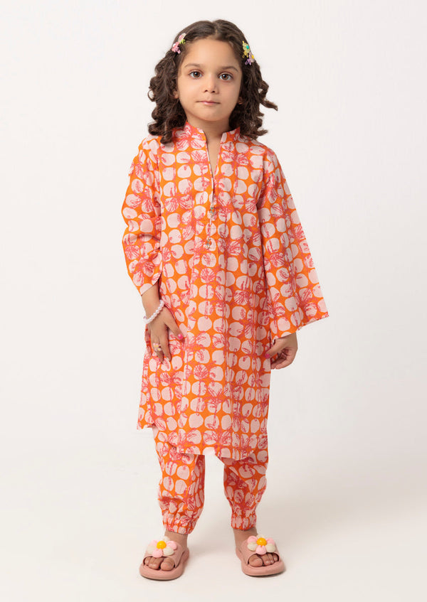 Orange-Cambric-2 Piece (GPS25P2049) BIN 150
