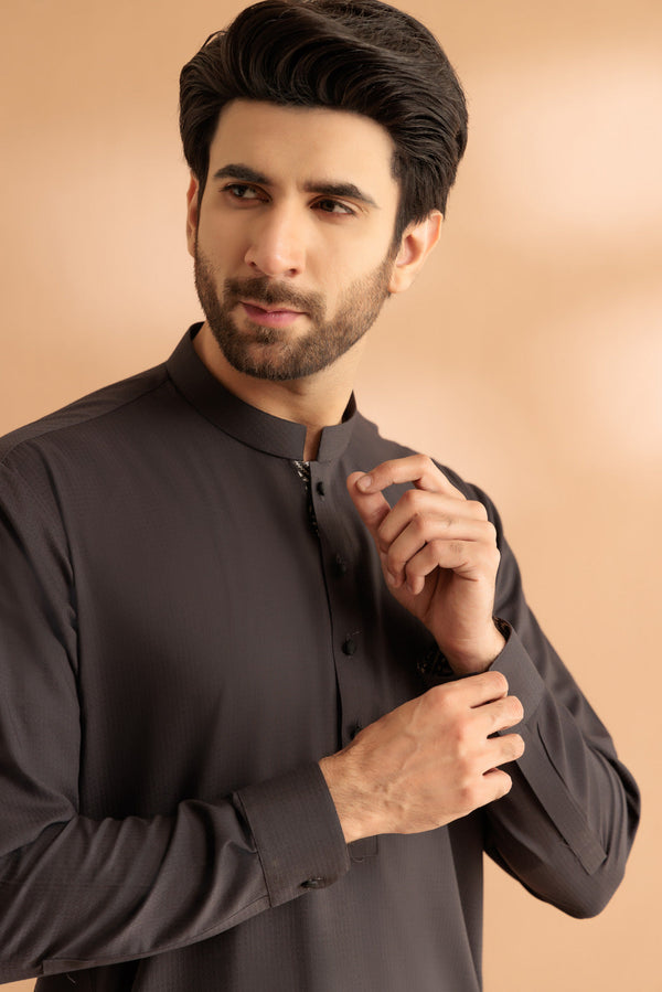 BLACK-BLENDED-SHALWAR SUIT - (GSBS24-006)-B-38