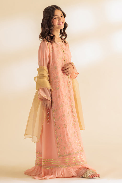 L-PINK-KIDS STITCHED SUITS-(GSS233P163)