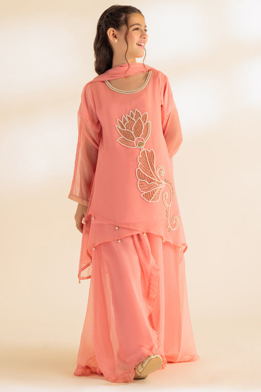 PINK-KIDS STITCHED SUITS-(GSS233P164)