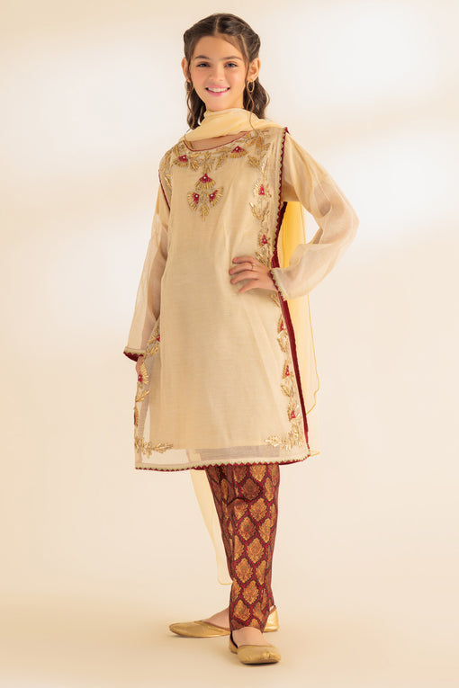 GOLDEN-KIDS STITCHED SUITS-(GSS233P166)