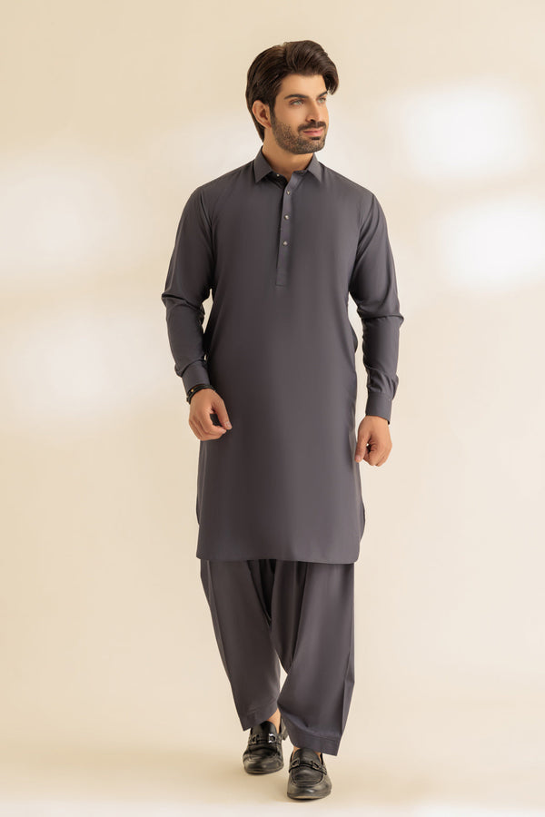 B-SAND-BLENDED-SHALWAR SUIT - (GSSR24-010) B-32