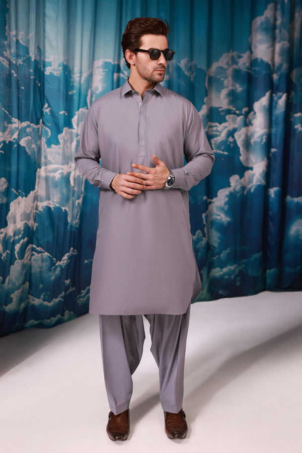 STONE-BLENDED-SHALWAR SUIT  - (GSSW24-008) B-39. R21