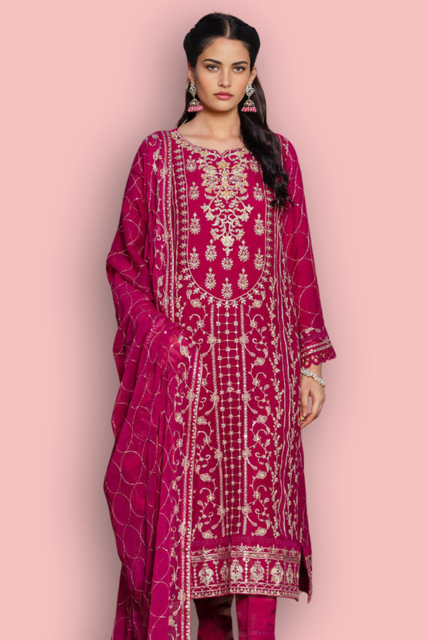 Red-Chiffon-3Piece-SH09 (B-189) R-2