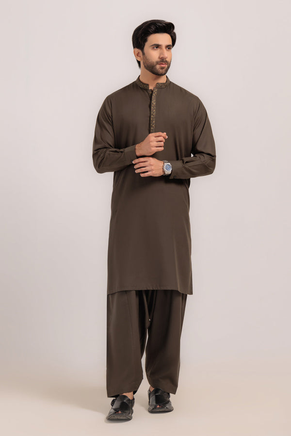 FROST-BLENDED-KURTA SHALWAR - (KSRW24-032)B-173