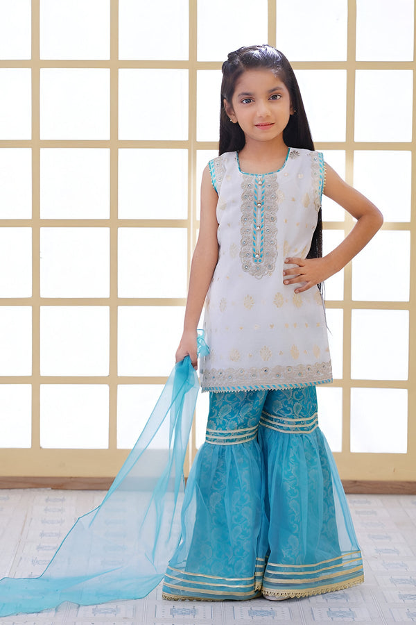 Girls Stitched Festive 3 Piece 969