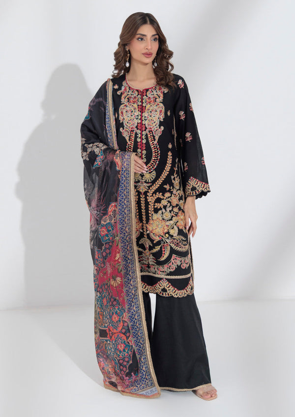 Black-Cotton Net-3 Piece (W25FE3003)B-58/59 R2