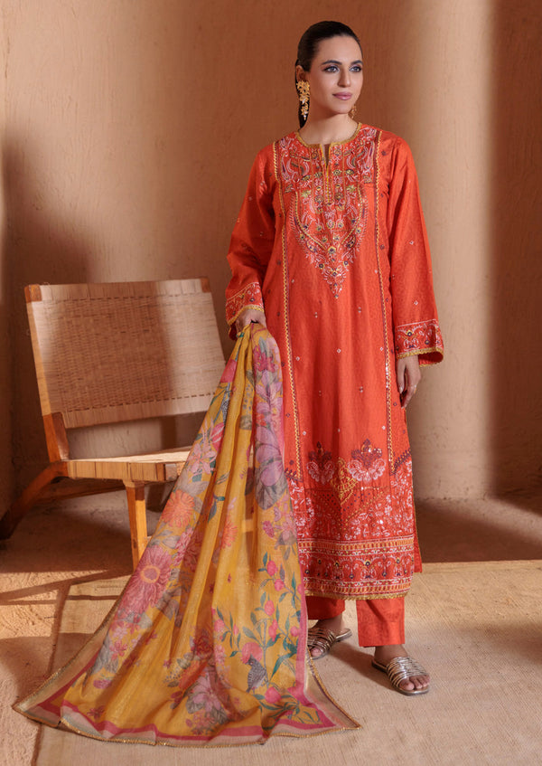 Orange-Dobby-3 Piece (W25SE3120) B-05/ R-3
