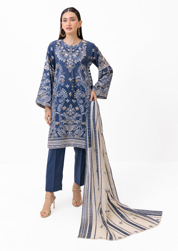 Blue-Jacquard-3 Piece (WP3PPSS25ZA7)B-136