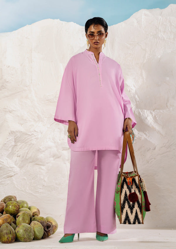 L-Pink-Jacquard-1 Piece (WPS251SL2005) B-67