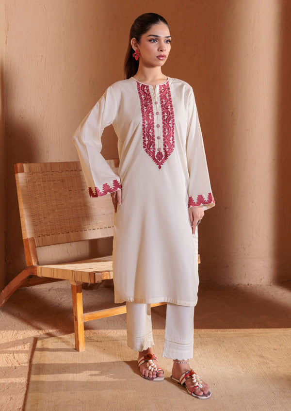 Cream-Jacquard-1 Piece (WPS25DE1002) B-106