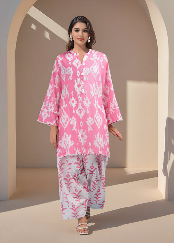 Pink-Cambric-2 Piece (WPS25P2037)B-132