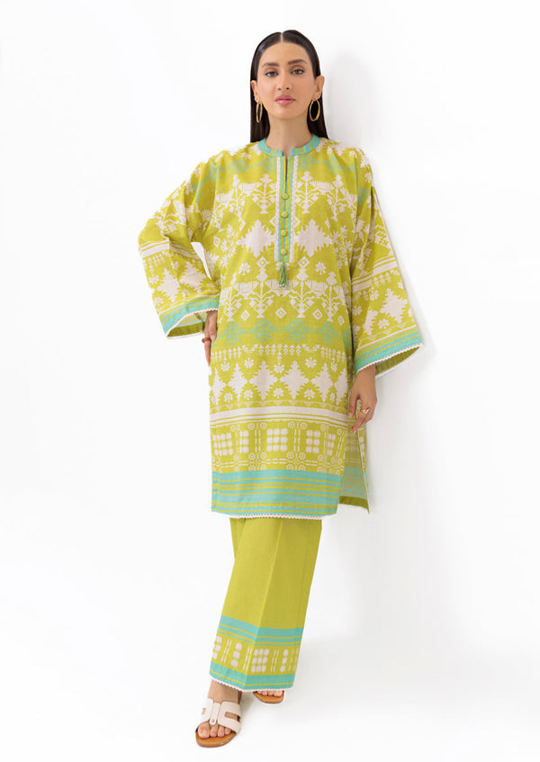 P-Green-Jacquard-2 Piece (WPS25P2P047)B-126
