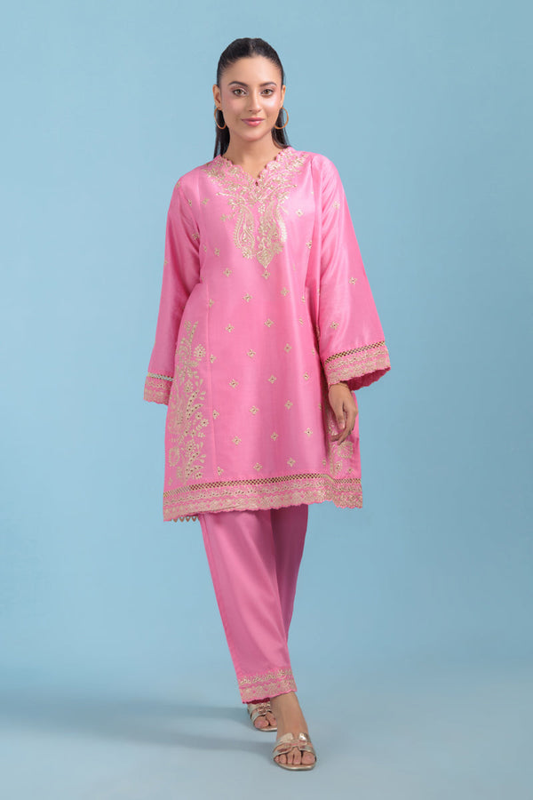 L-Pink-Cambric-2 Piece (WPS25SE2011)B-128