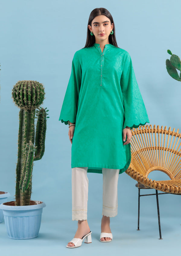 Green-Jacquard-1 Piece (WPS25SL1006) B-208 R20