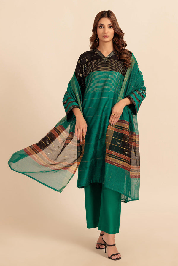 GREEN-KHADDI-3 PIECE (WS5243P12)B-14
