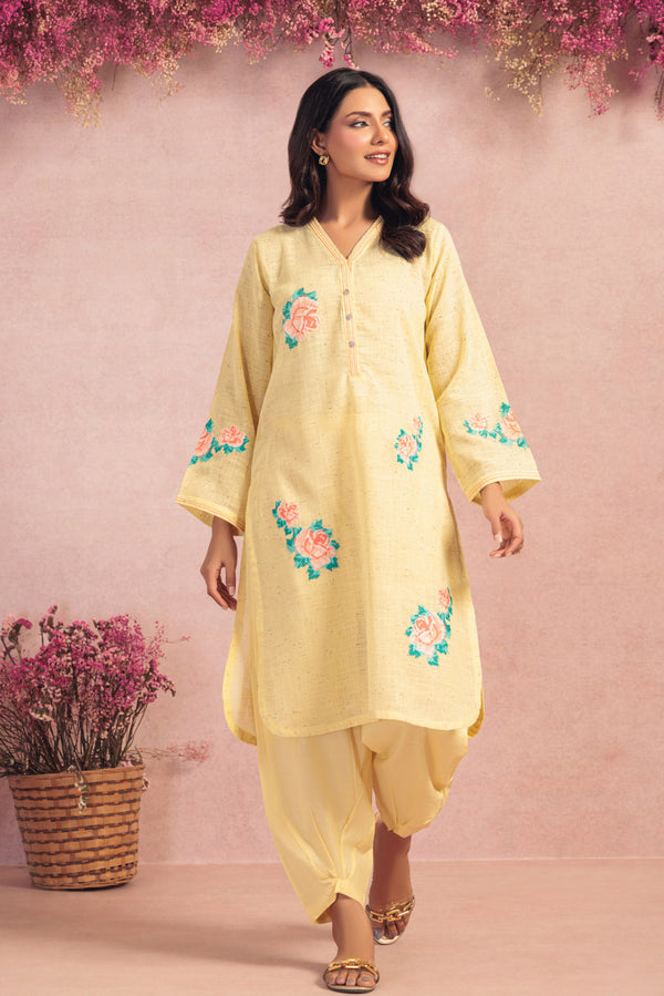 L-YELLOW-LAWN-2 PIECE (WS6232P03) B-181;B-182. R19