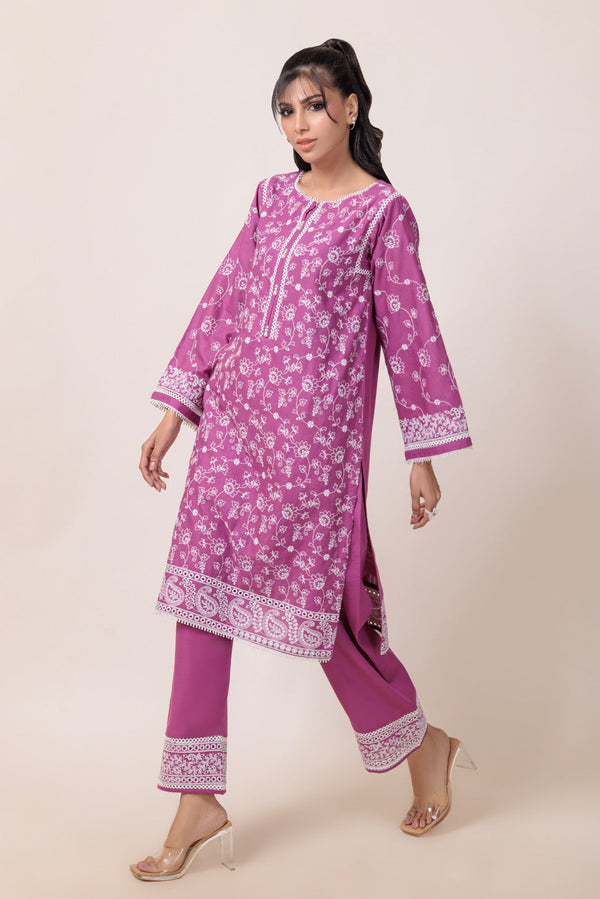 D-PINK-KHADDAR-2 PIECE (WS6242P06)B-181. R14