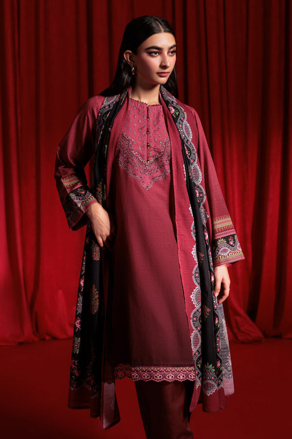 B-PINK-KHADDAR-3 PIECE (WS6243P06)B-07
