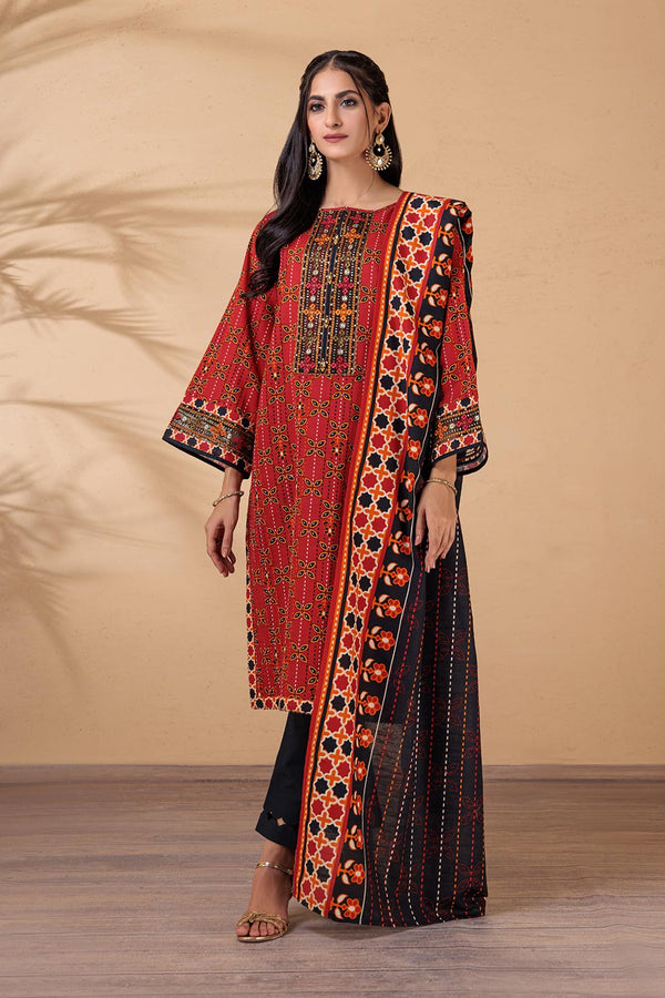 SCARLET BLOOM - 3 PC (AWT223P25)B-232