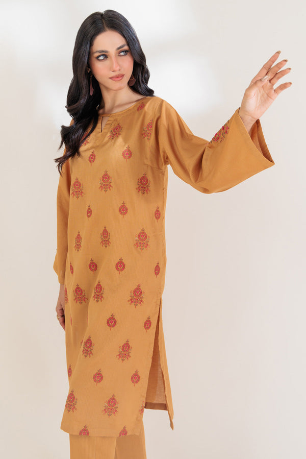 BEIGE-DYED DOBBY-2 PIECE (BSSS232P07) B-136-144-152