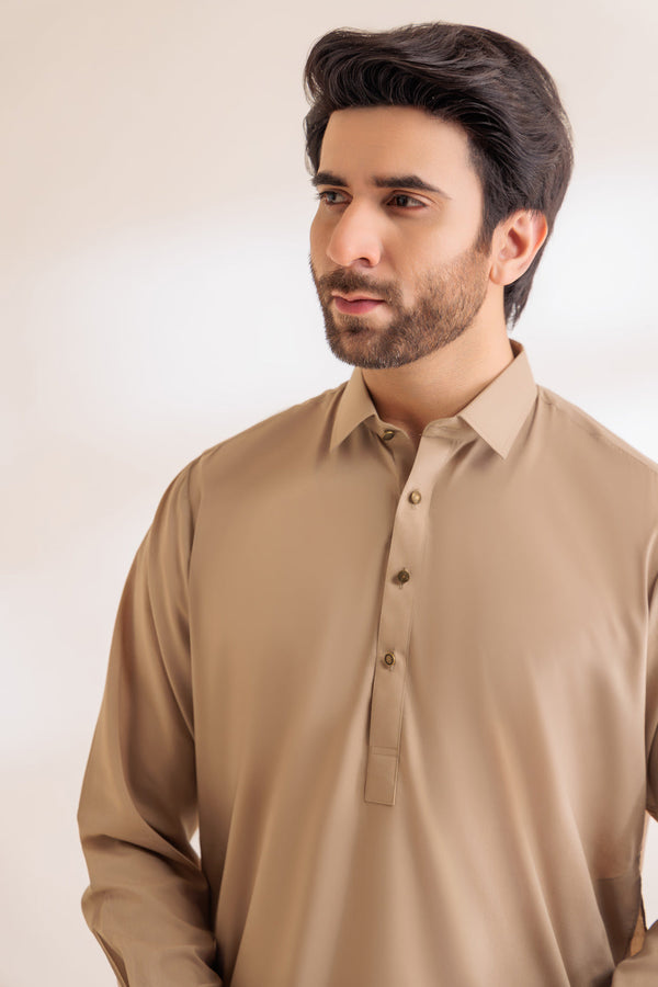 OYESTER-BLENDED-KURTA SHALWAR - (KSRS24-010) B-31