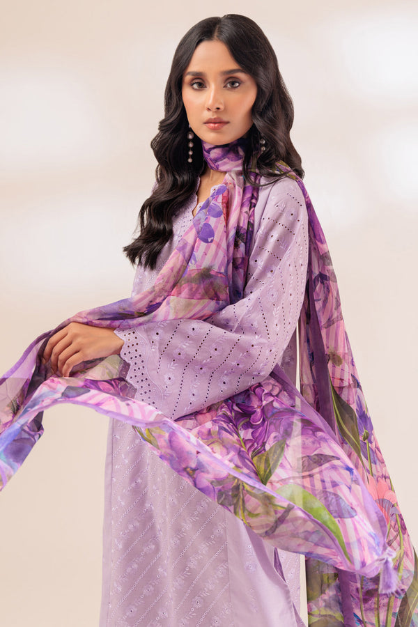 LILAC-KHADDAR-3 PIECE (PWS3233P01) B-148-149